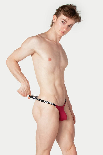 AWRY Modern Thong - Maroon