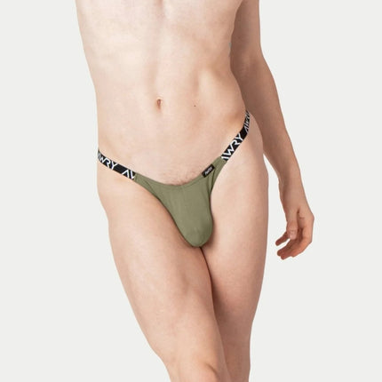 AWRY Modern Thong - Moss Green