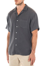OP Morro Bay short sleeve shirt charcoal