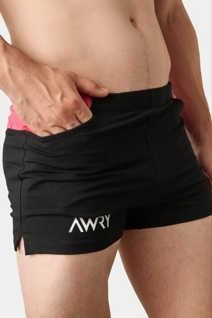 AWRY Playoff 2.5-Inch Shorts - Black