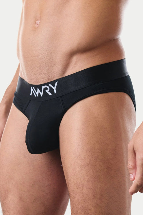 AWRY Pocket Enhancing Bamboo Brief - Black