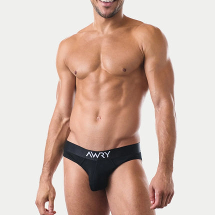 AWRY Pocket Enhancing Bamboo Brief - Black
