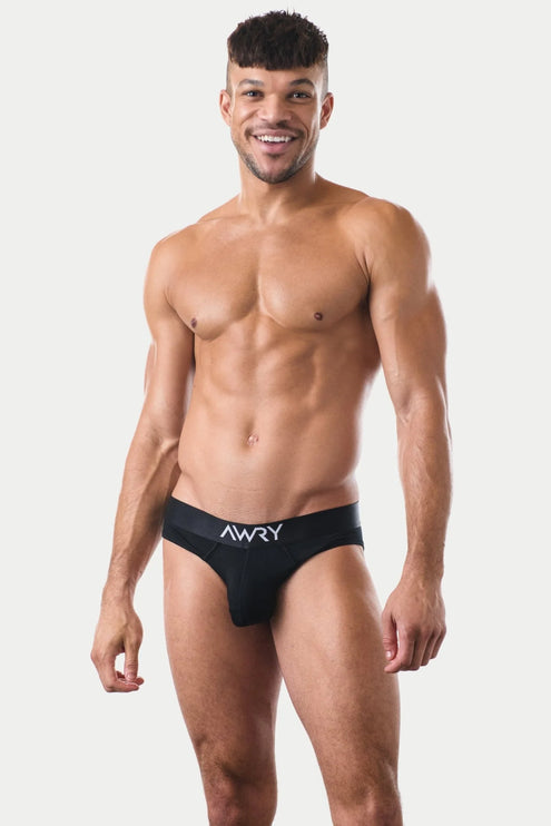 AWRY Pocket Enhancing Bamboo Brief - Black