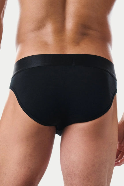 AWRY Pocket Enhancing Bamboo Brief - Black