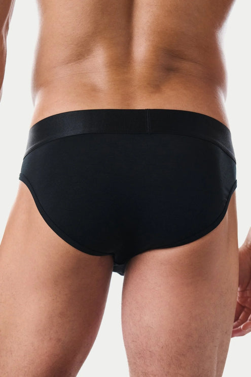 AWRY Pocket Enhancing Bamboo Brief - Black