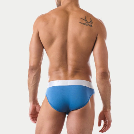 AWRY Pocket Enhancing Bamboo Brief - Blue