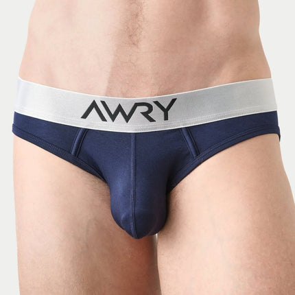 AWRY Pocket Enhancing Bamboo Brief - Navy