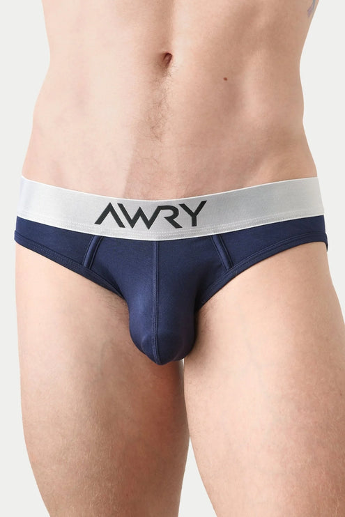 AWRY Pocket Enhancing Bamboo Brief - Navy