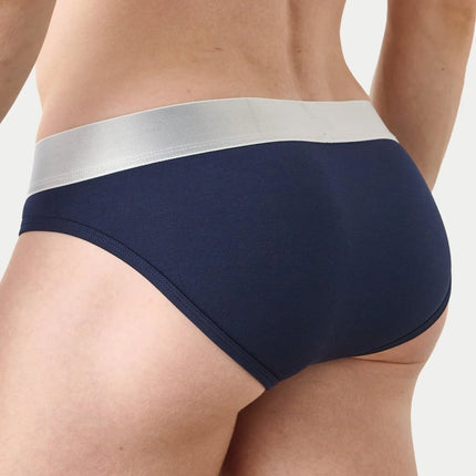 AWRY Pocket Enhancing Bamboo Brief - Navy