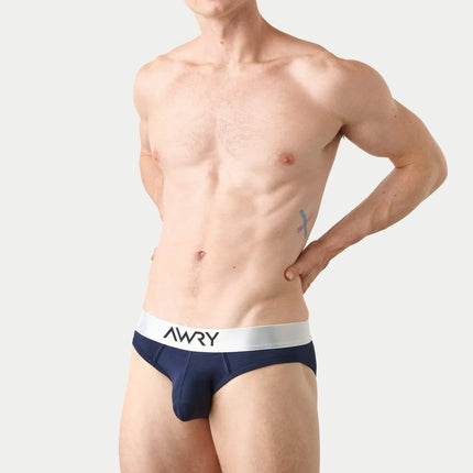 AWRY Pocket Enhancing Bamboo Brief - Navy