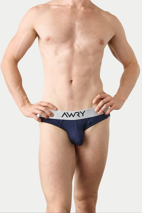 AWRY Pocket Enhancing Bamboo Brief - Navy