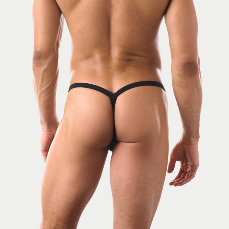 AWRY Pulse V-String Thong - Black