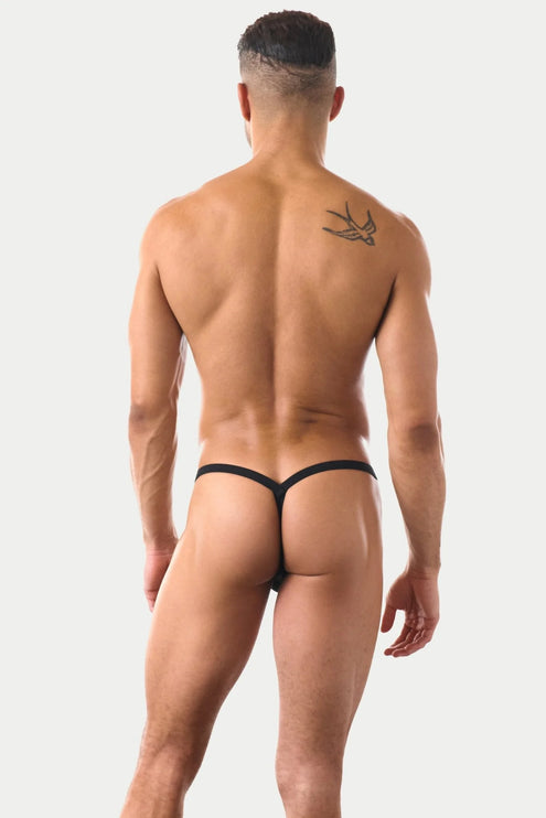 AWRY Pulse V-String Thong - Black