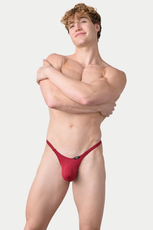 AWRY Pulse V-String Thong - Maroon
