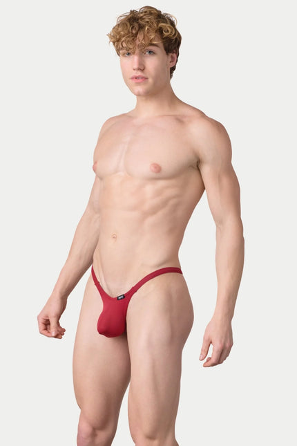 AWRY Pulse V-String Thong - Maroon