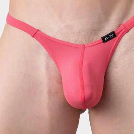 AWRY Pulse V-String Thong - Pink