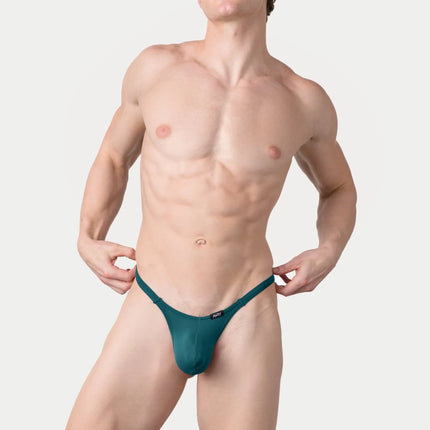 AWRY Pulse V-String Thong - Teal