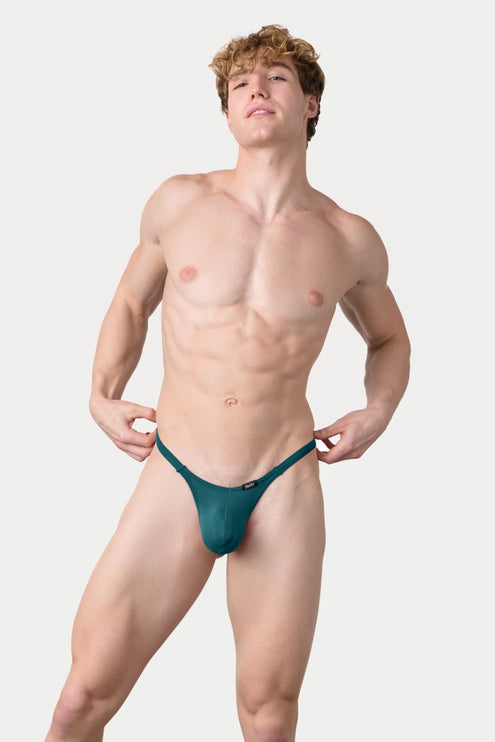AWRY Pulse V-String Thong - Teal