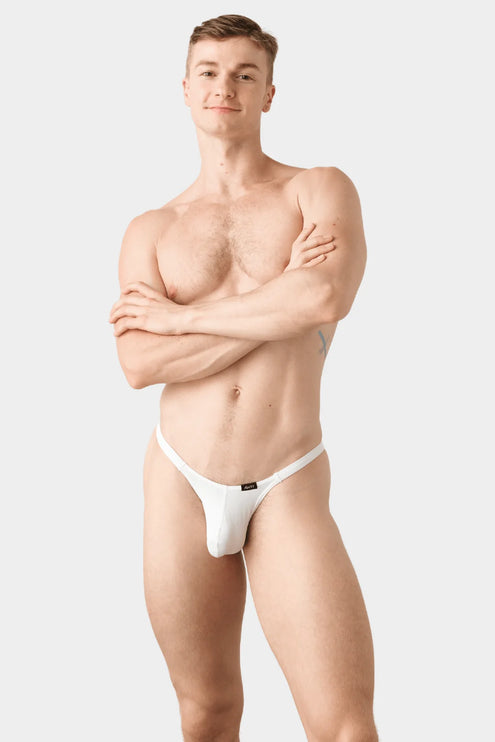 AWRY Pulse V-String Thong - White