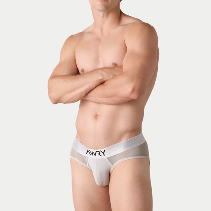 AWRY Reveal Mesh Brief - Silver