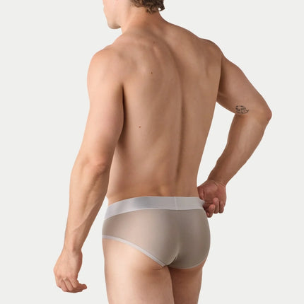 AWRY Reveal Mesh Brief - Silver
