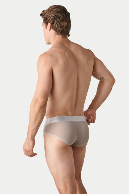 AWRY Reveal Mesh Brief - Silver