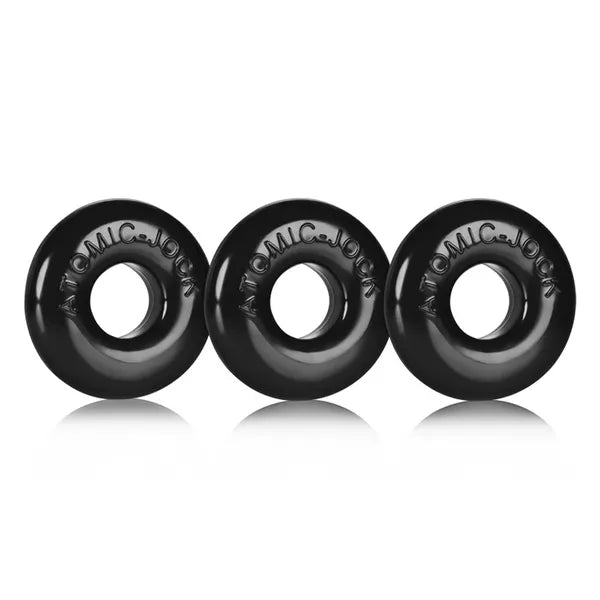 Oxballs Ringer cockring 3-pack black Egoist Underwear Oxballs Ringer cockring 3-pack black Egoist Underwear