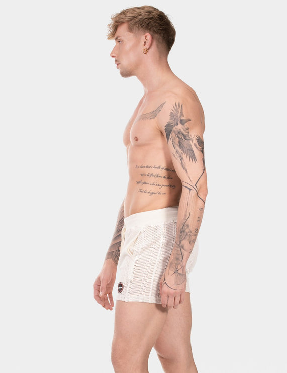 Barcode Berlin Buko 4" crochet short nude
