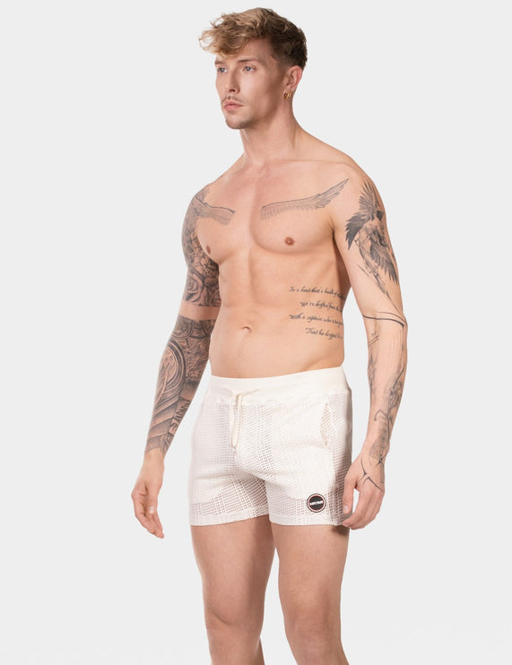 Barcode Berlin Buko 4" crochet short nude