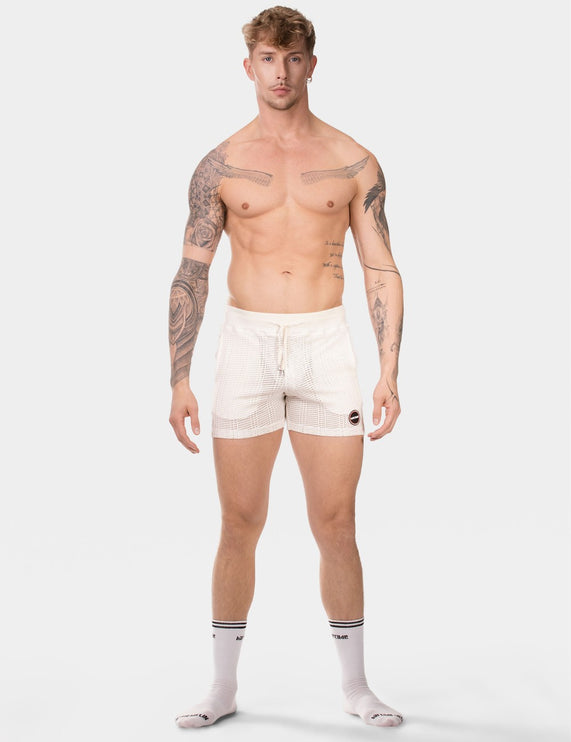 Barcode Berlin Buko 4" crochet short nude