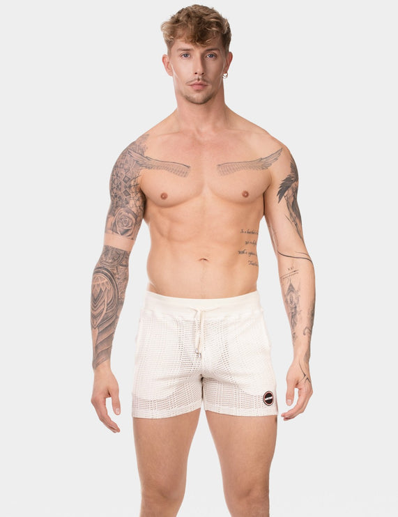 Barcode Berlin Buko 4" crochet short nude
