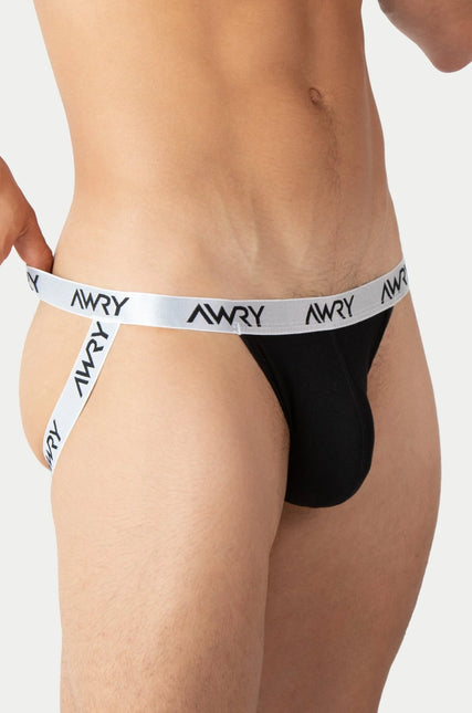 AWRY Signature Bamboo Jockstrap - Black