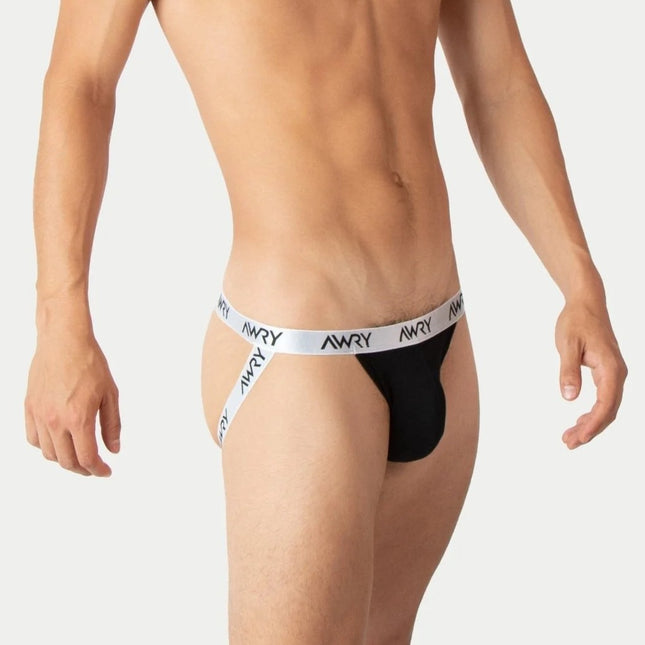 AWRY Signature Bamboo Jockstrap - Black