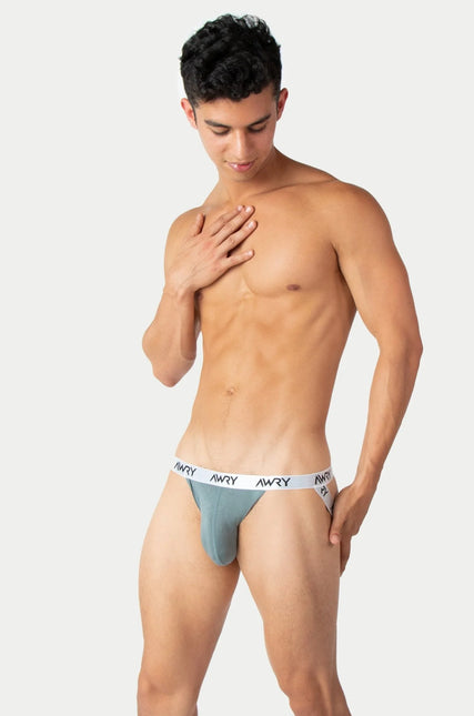 AWRY Signature Bamboo Jockstrap - Sage
