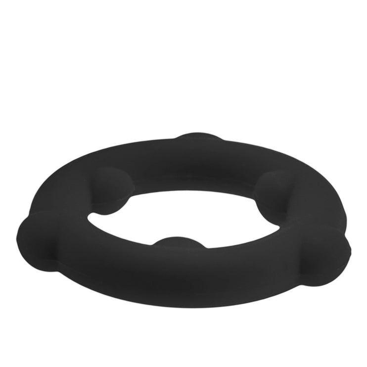 Oxballs Spinner Extra Grip Cockring - Black