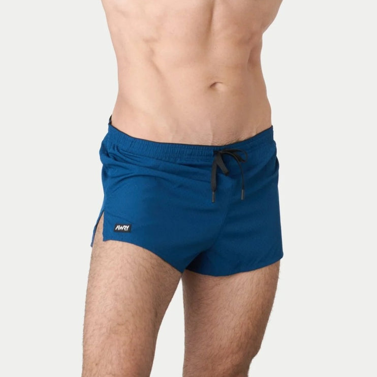 AWRY Dash 2-Inch Shorts W/Built-In Jockstrap - Sapphire