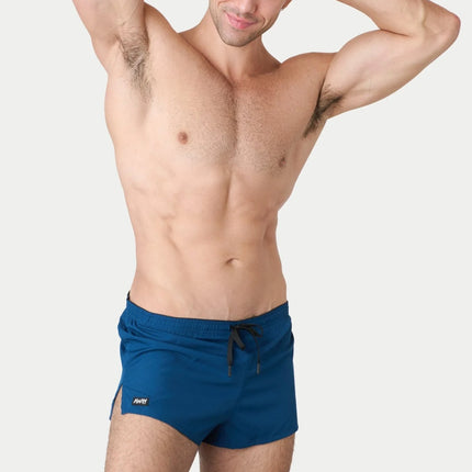AWRY Dash 2-Inch Shorts W/Built-In Jockstrap - Sapphire