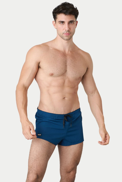 AWRY Dash 2-Inch Shorts W/Built-In Jockstrap - Sapphire