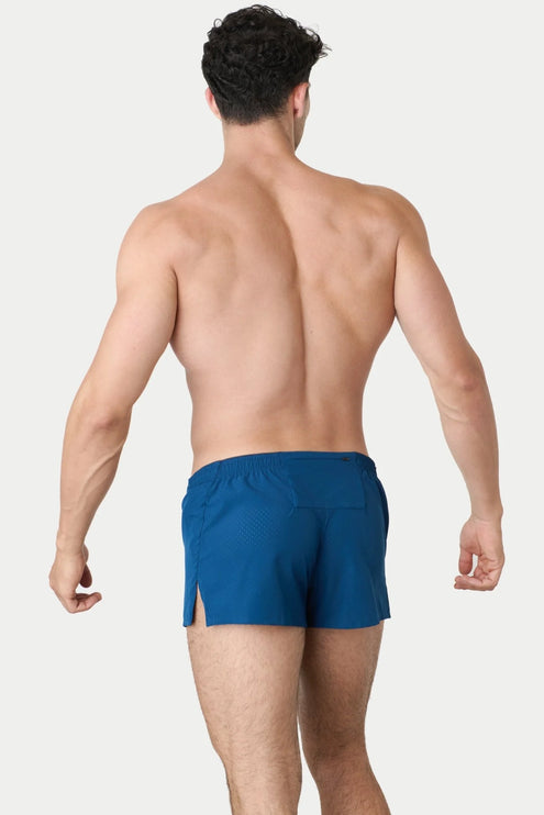 AWRY Dash 2-Inch Shorts W/Built-In Jockstrap - Sapphire