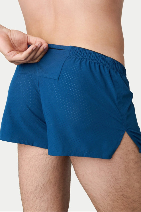 AWRY Dash 2-Inch Shorts W/Built-In Jockstrap - Sapphire