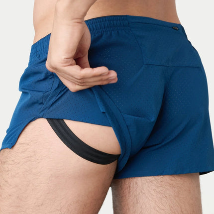 AWRY Dash 2-Inch Shorts W/Built-In Jockstrap - Sapphire