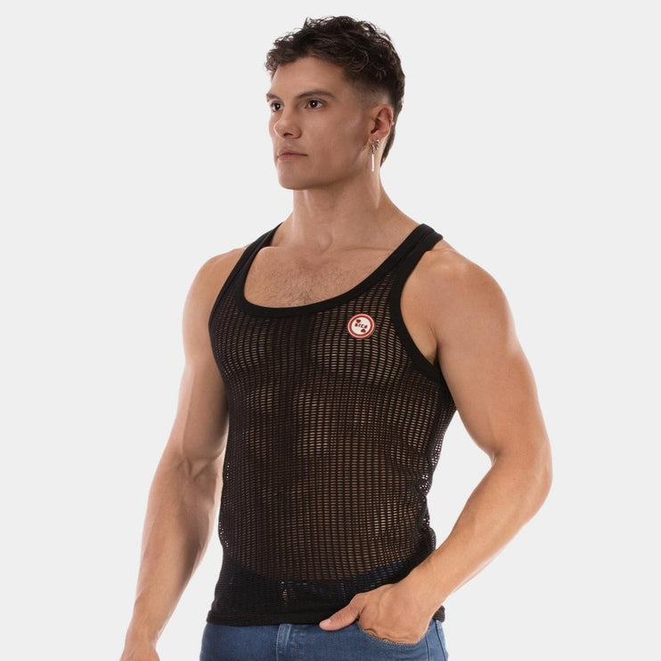 Barcode Berlin Smagul knit tank top black