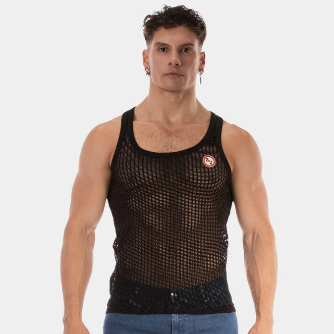 Barcode Berlin Smagul knit tank top black