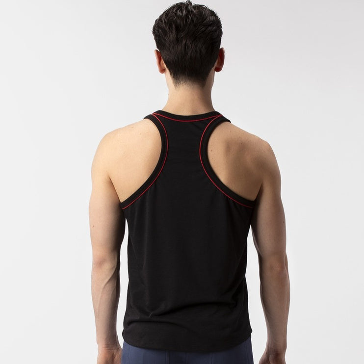 Barcode Berlin Tirta tank top black