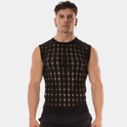 Barcode Berlin Vinny Lace Tank - Black