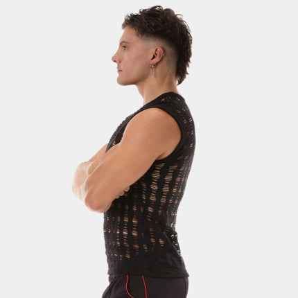 Barcode Berlin Vinny Lace Tank - Black