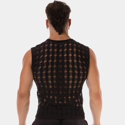 Barcode Berlin Vinny Lace Tank - Black