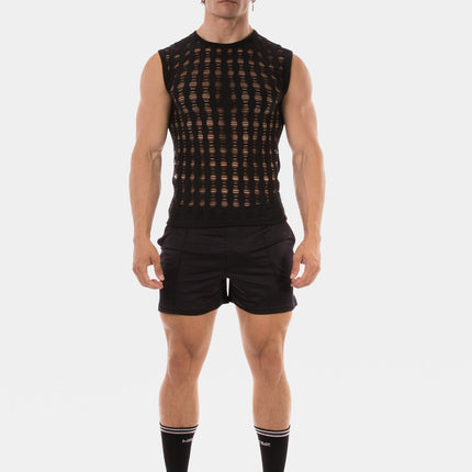 Barcode Berlin Vinny Lace Tank - Black