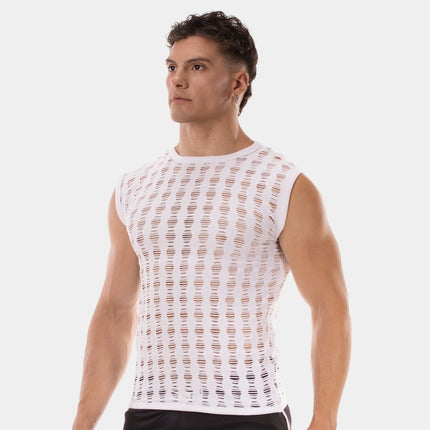 Barcode Berlin Vinny Lace Tank - White