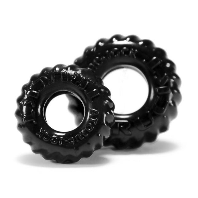Oxballs TruckT Cockring 2-Pack - Black